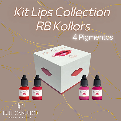 KIT DE PIGMENTOS LIPS COLLECTION RB KOLLORS