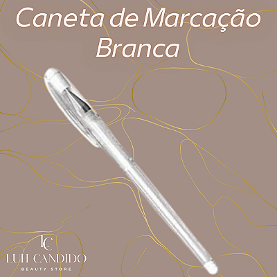 CANETA GEL CHINESA BRANCA