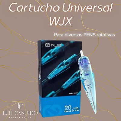 CAIXA COM CARTUCHO WJX UNIVERSAL 1 PONTA 0.30MM COM 20 UNIDADES