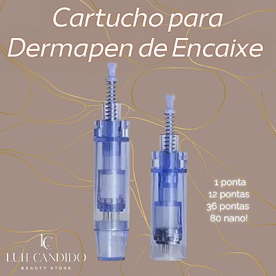 CARTUCHO COM ENCAIXE DERMAPEN