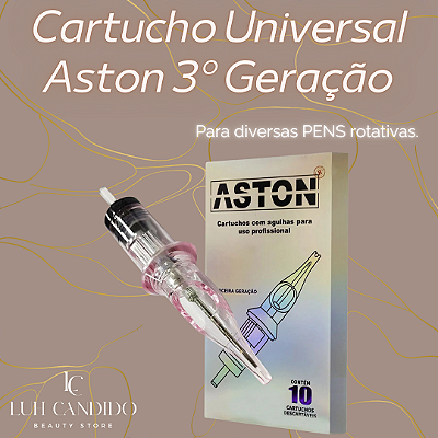 CARTUCHO ASTON 3° GERAÇÃO UNIVERSAL