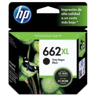 Cartucho de Tinta Original HP 662XL Preto CZ105AB, uso nas Multifuncional HP Deskjet Ink Advantage 2516 / 3516 / 3546 / 2546 / 1516 / 4646 / 2646. Rendimento até 360 páginas. Cartucho Original com excelente qualidade.