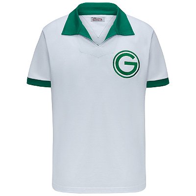 Camisa Retro Original Athleta do Guarani anos 60 - Branca