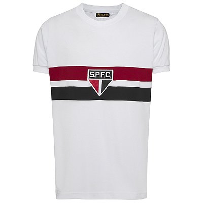 Camisa do São Paulo de 1970 Branca - Retro Ofical Athleta