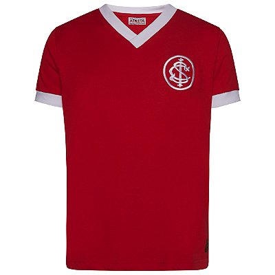 Camisa Athleta do Internacional anos 1970 - Vermelha