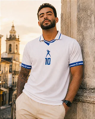 Camiseta Brasil Pelé 10 | Casual - Amarela, Azul e Branca