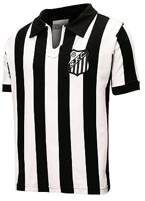Camisa do Santos listrada de 1956 - Retro Oficial Athleta