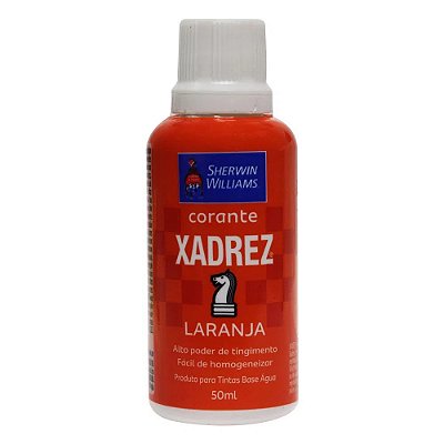 Corante Líquido Xadrez 50ml Bisnaga Preto