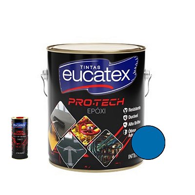 Tinta epóxi Pro Tech - Azul Segurança - Eucatex