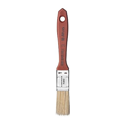 Trincha Pincel para Stain e Verniz Ref: 396/2 - 3/4" - Atlas