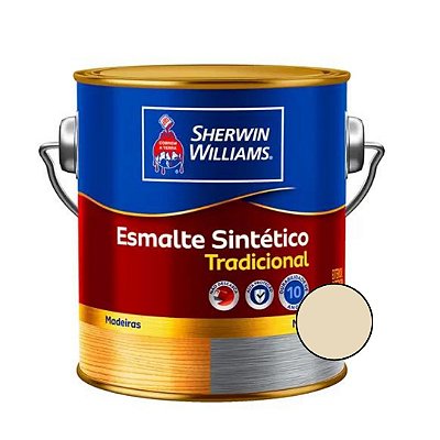Esmalte Sintético Alto Brilho Cor Marfim -3,6L - Sherwin Williams