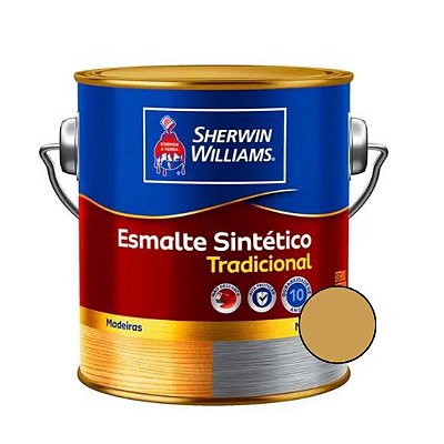 Esmalte Sintético Alto Brilho Cor Ouro 900ml - Sherwin Williams