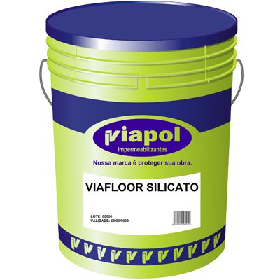 Endurecedor de superfície Viafloor Silicato -18L - Viapol