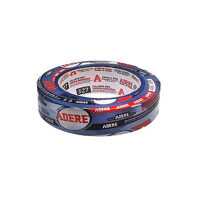 Fita Crepe Pintura Imobiliária Azul 527S 24mmx50m - Adere