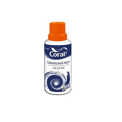 Corante Laranja 50ml - Coral