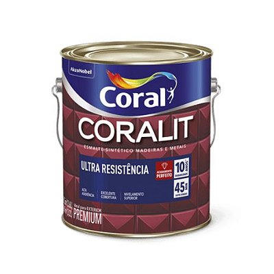 Esmalte Sintético Coralit Ultra Brilhante Transparente 3,6l - Coral