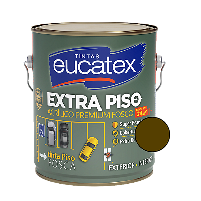Tinta Acrílica para Piso Marrom Extra Piso 3,6L – Alta Performance