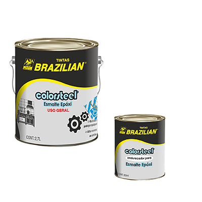 Tinta Epóxi ColorSteel Branco R 9003 - 3,6l - Brazilian