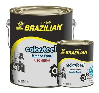 Tinta Epóxi Cinza Claro M N6,5 2,7L ColorSteel – Brazilian | Alta Resistência e Acabamento Premium