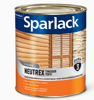 Verniz Neutrex Tingidor Mogno - 900ml - Sparlack