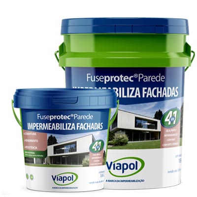 Pintura Impermeabilizante Fuseprotec Parede 3,6L - Viapol