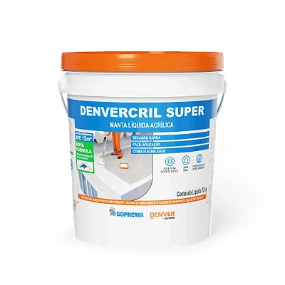 Manta Líquida DenverCril Super Cinza 12kg