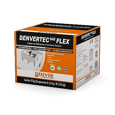 Denvertec 540 Impermeabilizante flexível- 18KG -Denver