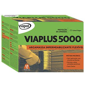 Argamassa Polimérica Viaplus 5000 - 18kg -Viapol