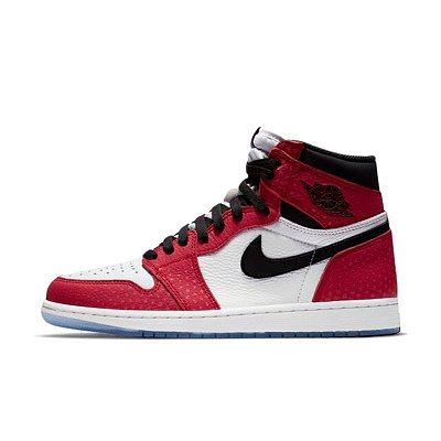 Tênis Air Jordan 1 Retrô High OG Spider-Man Origin Story - 555088-602