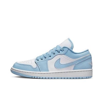 Tênis Air Jordan 1 Low Ice Blue - DC0774-141