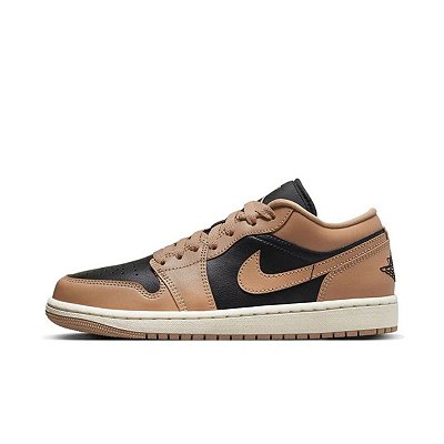 Tênis Air Jordan 1 Low Desert Black - DC0774-201
