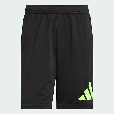 Short Adidas Logo I Masculino - Preto e verde