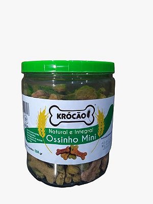 Krocão Biscoito Integral MINI Ossinho Mix 500 g
