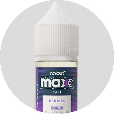 Líquido Berries (Max) - Nic Salt - Naked 100