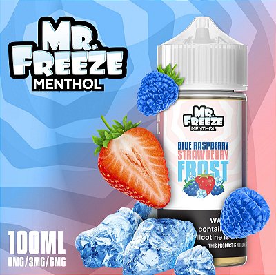 Líquido Mr. Freeze Free - Blue Raspberry Strawberry Frost