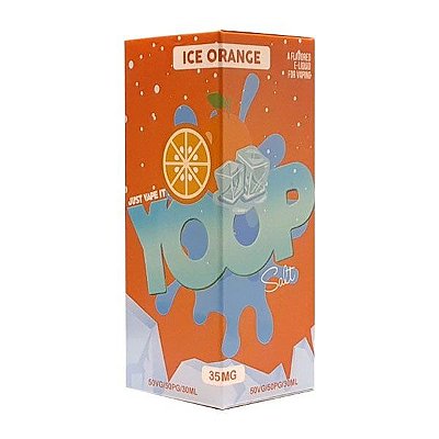 Líquido Ice Orange - Nic Salt - Yoop