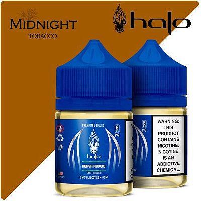 Líquido Midnight Tobacco (Blue Series) - Halo
