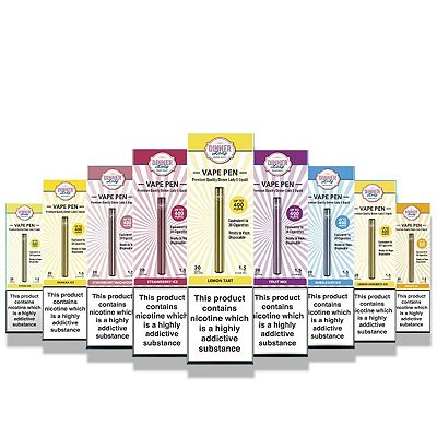 Pod Descartável Dinner Lady Vape Pen com 400 Puffs