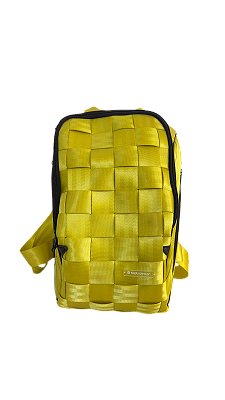 Mochila Tramas - Amarela