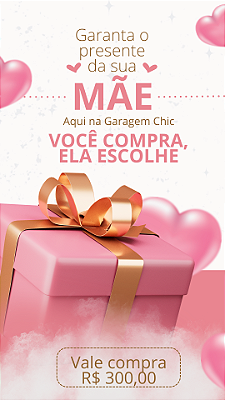 Vale Compra R$ 300,00