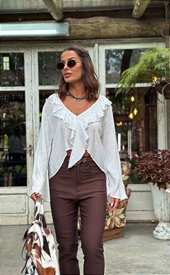 BLUSA CELESTE OFF WHITE
