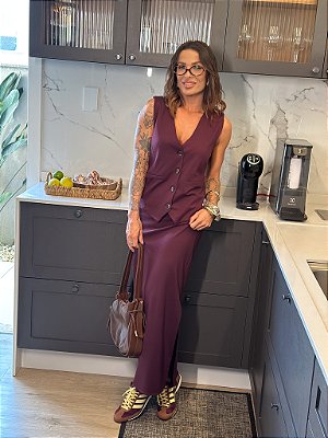 SAIA JULIETE MIDI BORGONHA