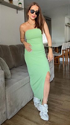 VESTIDO ALFAIATARIA TOMARA QUE CAIA