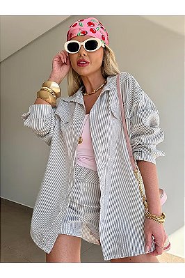 Camisa Listrada Sicília