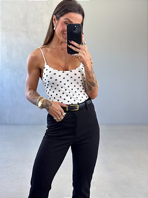 BLUSA CINTIA ALÇA POA OFF