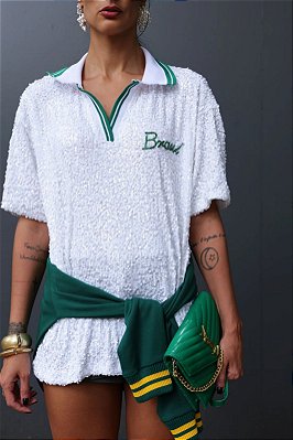 Blusa Paete Brasil Verde