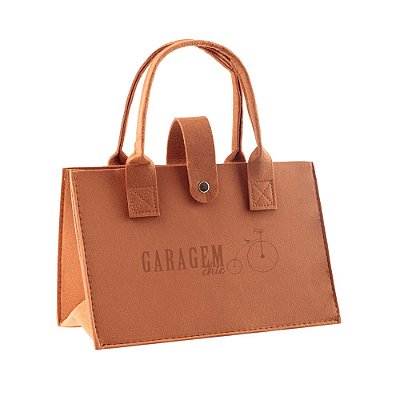 Bolsa Lady Garagem Chic Caramelo