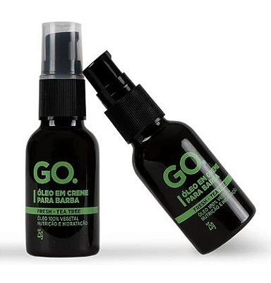 Go Óleo em Creme Para Barba Fresh Tea Tree 25 g