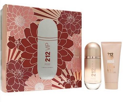 Coffret 212 Vip Rose Carolina Herrera (2 produtos)