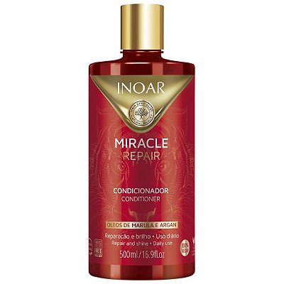 Inoar Miracle Repair Condicionador de Reparação e Brilho 500ml